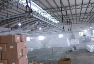 紡織廠加濕—二流體加濕系統