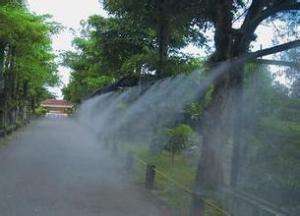 景區(qū)噴霧降溫視頻案例