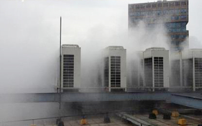 噴霧降溫空調外機案例